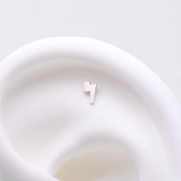 Detail View 1 of Implant Grade Titanium OneFit Threadless Lightning Bolt Top Part
